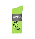 Godspeed OG Logo Sock Neon Lime