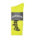 Godspeed OG Logo Sock Neon Yellow