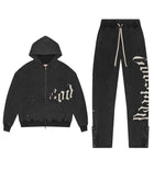 Godspeed OG Logo Sweatsuit V2 Washed Black