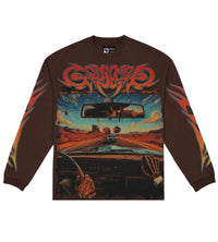 Godspeed On The Run L/S Tee Mocha Brown