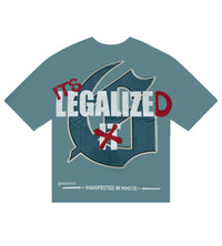 Godspeed Outdoor Blue Sky Tee Green