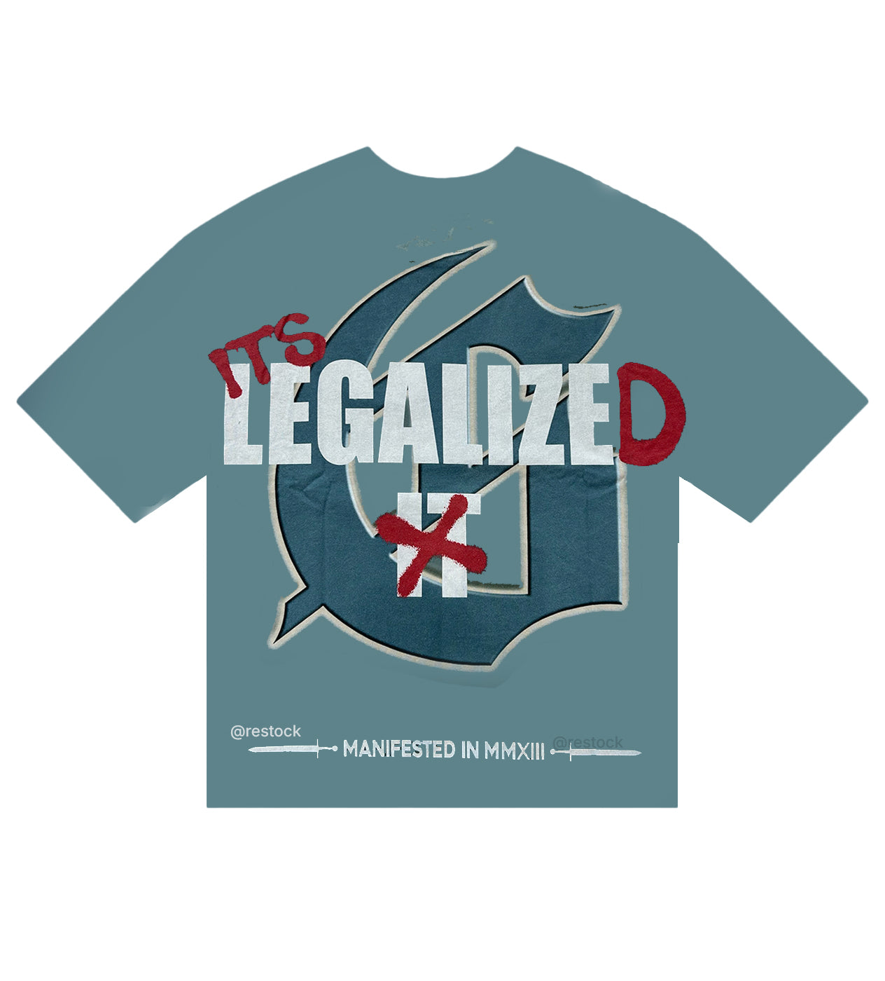 Godspeed Outdoor Blue Sky Tee Green