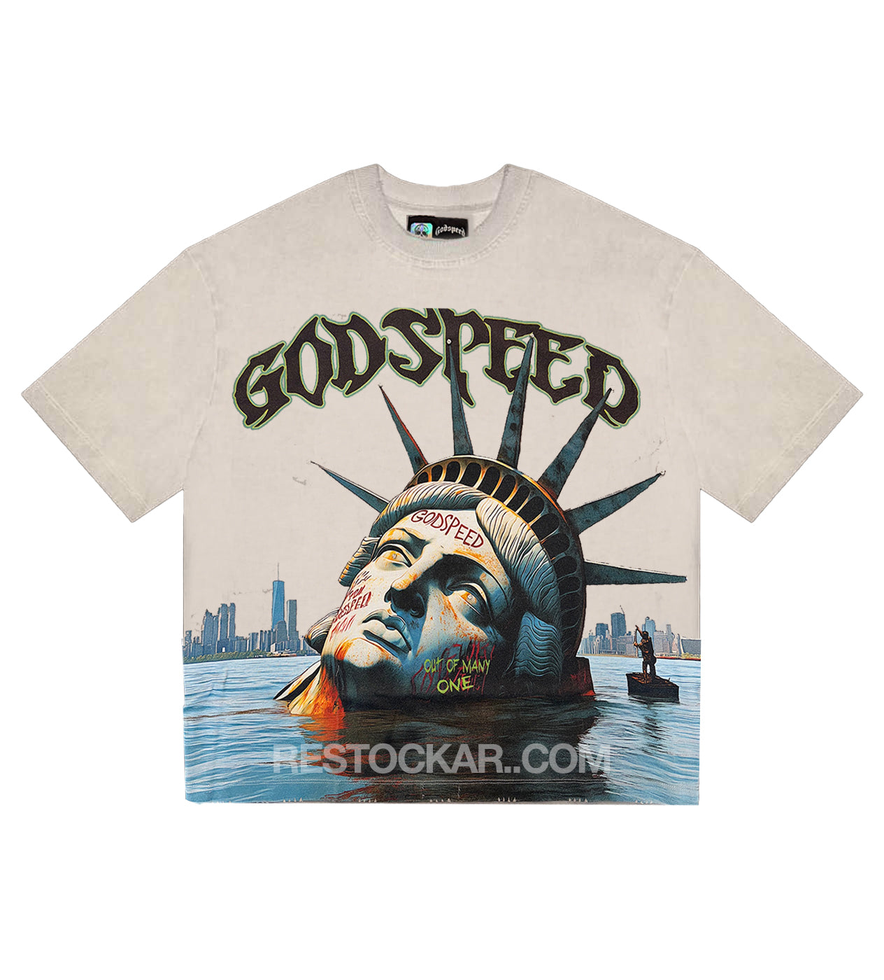 Godspeed Sunken Liberty Tee Clay