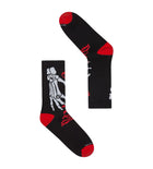 Godspeed Ten Toes Down Socks Black/Red