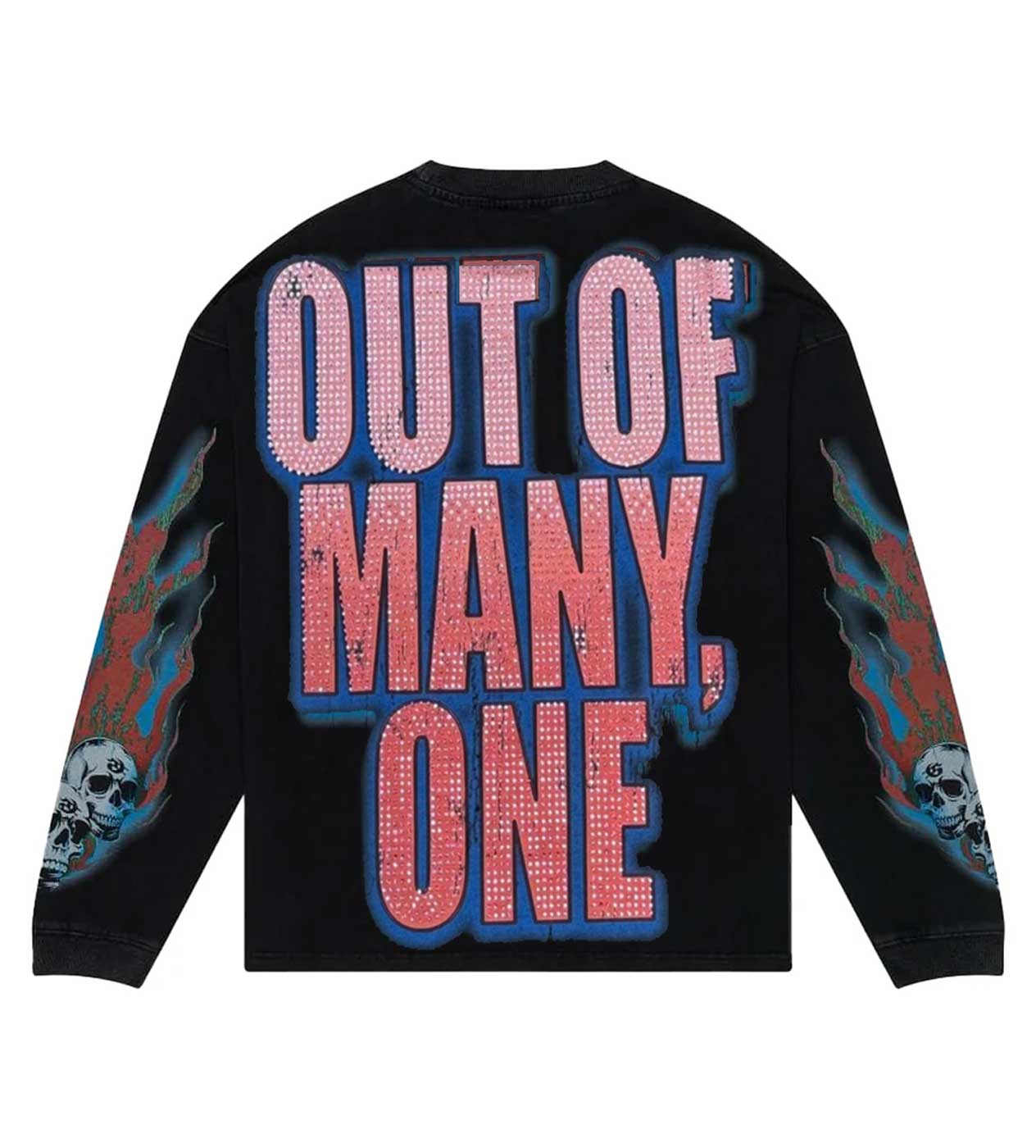 Godspeed Vision Flowers VVS L/S Tee Washed Black