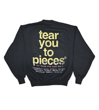 Greedy Unit Tear You 2 Pieces Crewneck Black