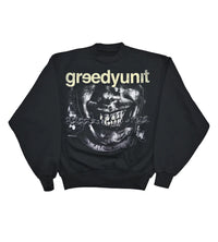 Greedy Unit Tear You 2 Pieces Crewneck Black