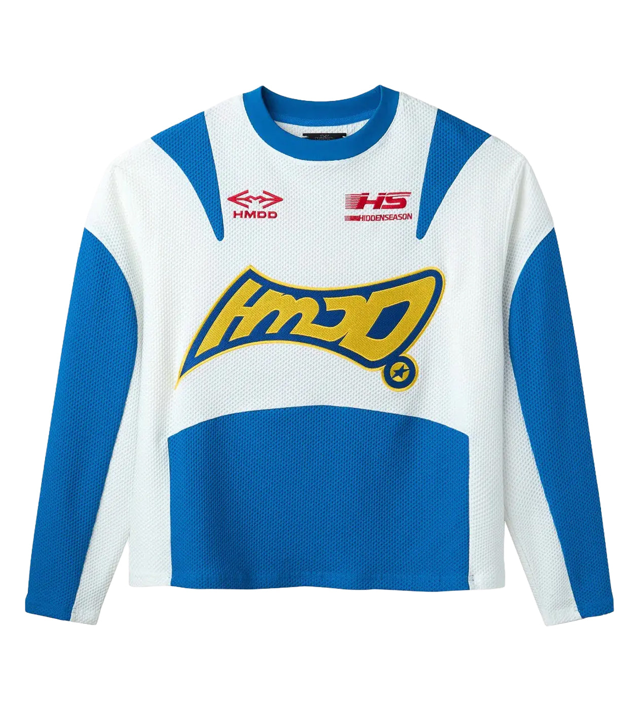 マルクス　バドユニホーム HMDD Moteaux Jersey White/Blue *ComplexCon Exclusive* – Restock AR