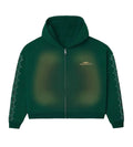 HMDD Crystal Zip Up Green Bean