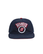HMDD Orange Waxed Round 10 Hat Navy