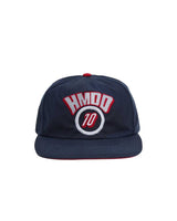 HMDD Orange Waxed Round 10 Hat Navy