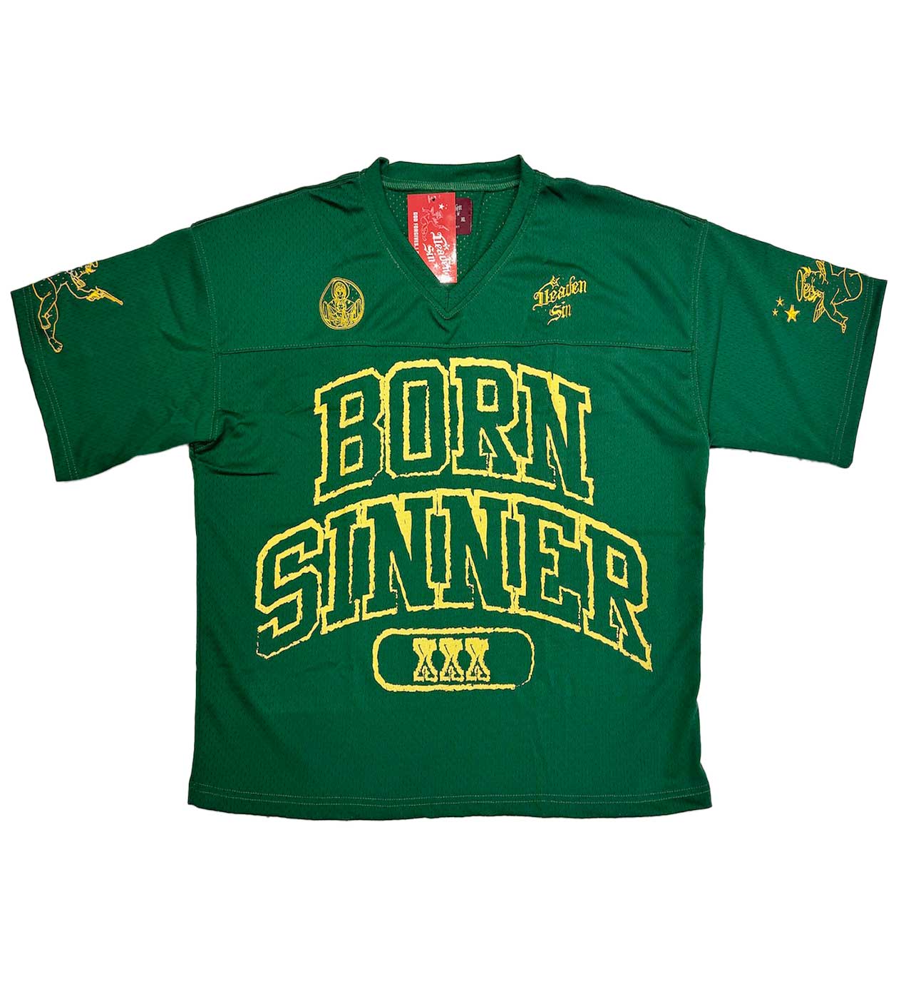 Heaven Sin Born Sinner FB Jersey Green – Restock AR