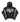 Hellstar Airbrushed Skull Hoodie Black Front View