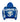Product Image Of Hellstar Blue Yoga Hoodie Blue Front View