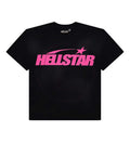 Hellstar Classic Regular Print Tee Black/Pink