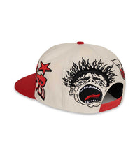 Hellstar Records Hat Red (Snapback) back view 2