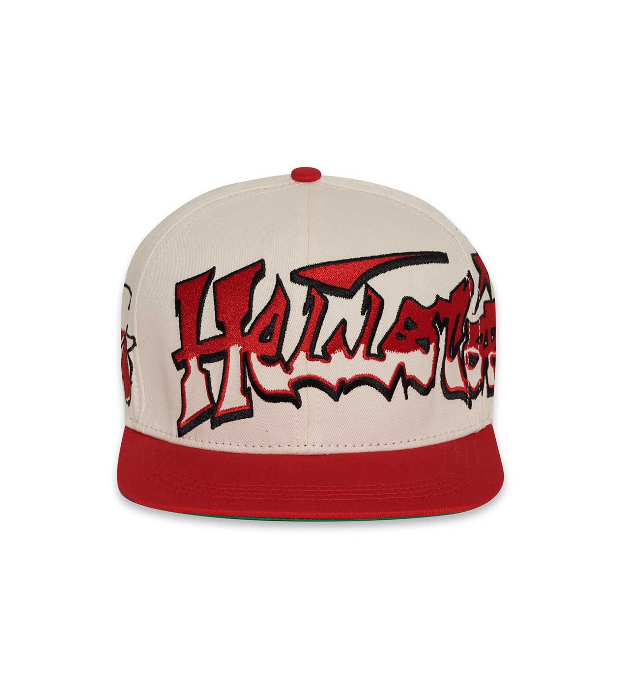 Hellstar Records Hat Red (Snapback) front view