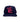 Hellstar Rhinestone Trucker Hat Navy (Snapback) front view