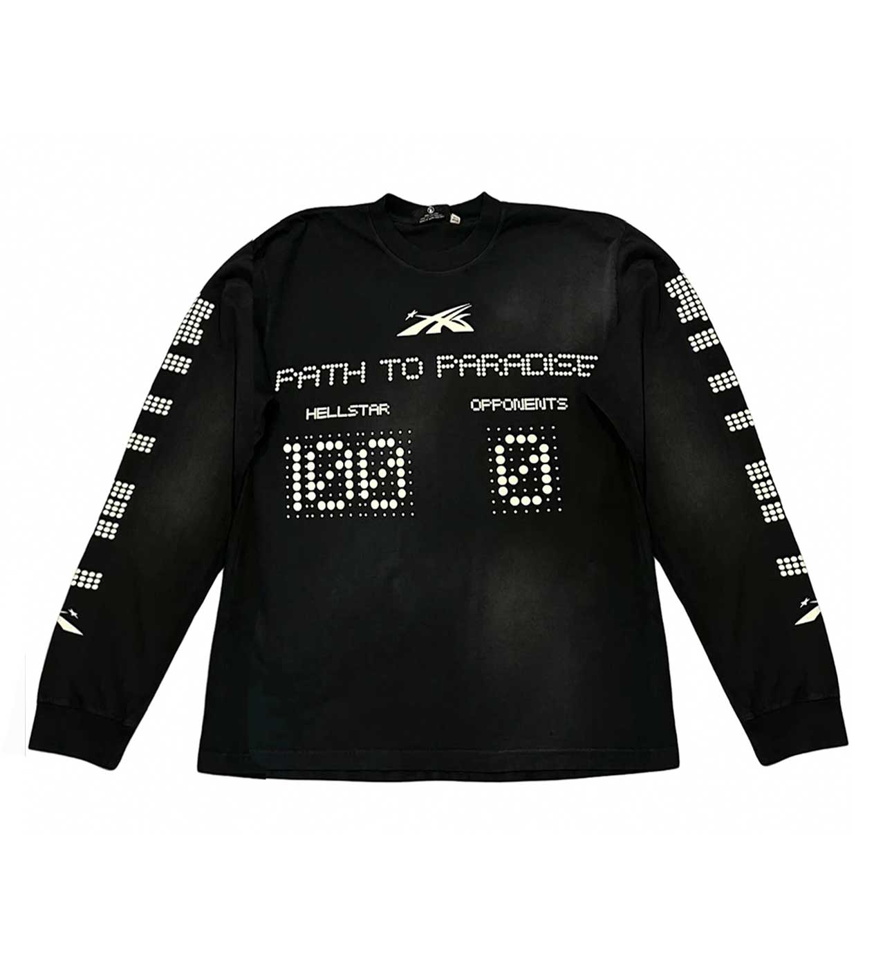 Hellstar Scoreboard L/S Tee Black front