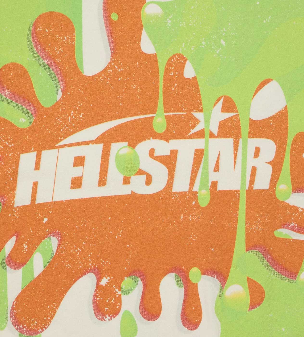 Hellstar Slime Tee Cream close up view