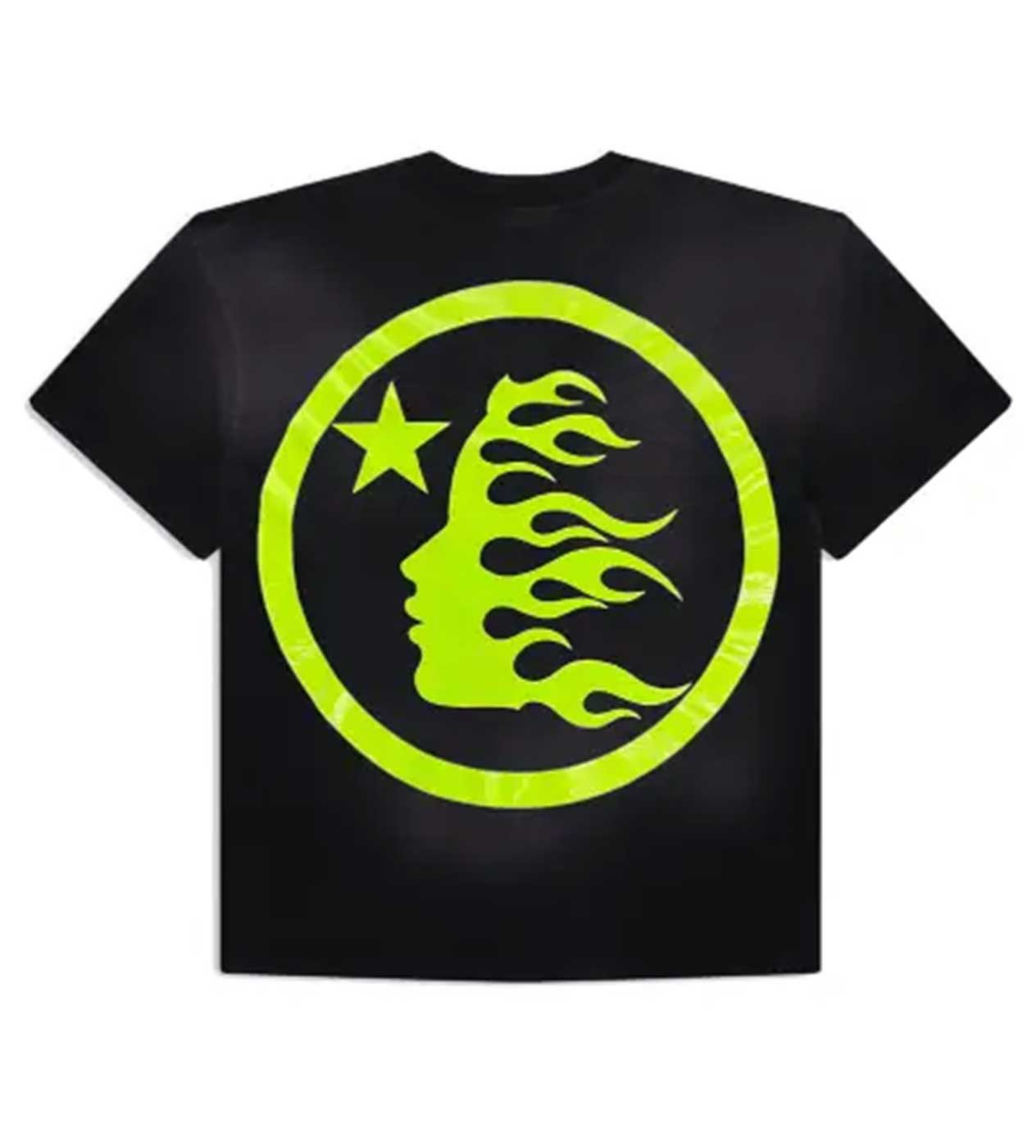 Hellstar Sport Logo Gel Tee Black/Green back