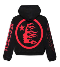 Hellstar Sports Future Flame Hoodie Black back view