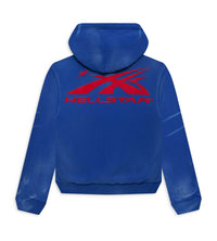 Hellstar Sports Gel Hoodie Blue Back View