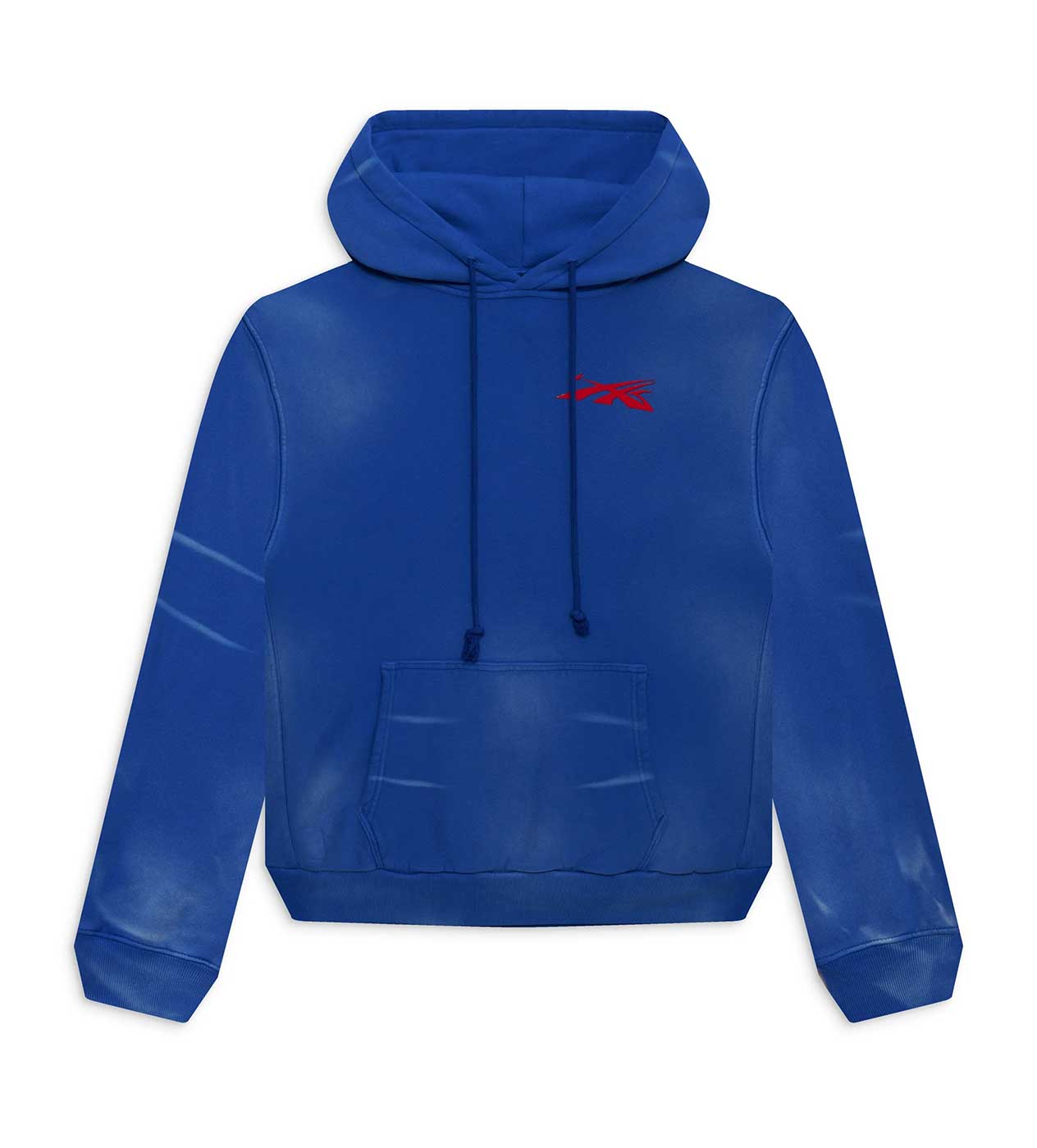 Hellstar Sports Gel Hoodie Blue Front View