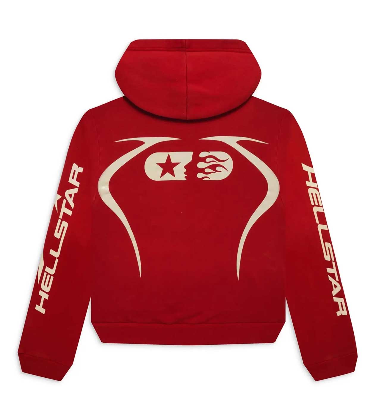 Hellstar Sports Hoodie Red back