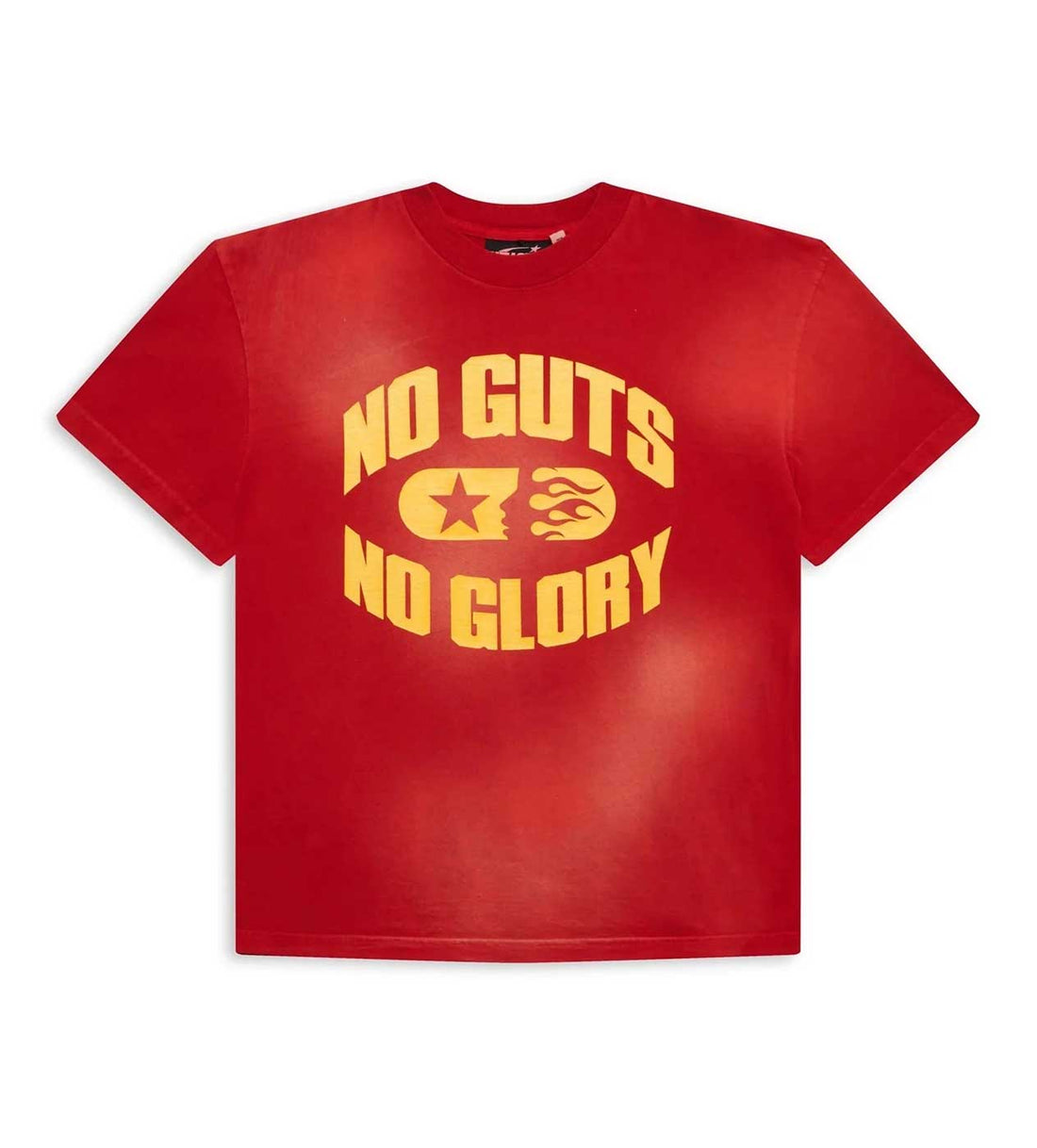 Hellstar Sports No Guts No Glory Tee Red Front View