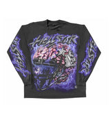 Hellstar Studios Brain Helmet Long Sleeve L/S Faded Black