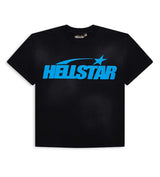 Hellstar Studios Classic Regular Print Tee Black/Blue