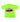 Product Image of Hellstar Studios Jesus Emblem Neon Green Tee Front View