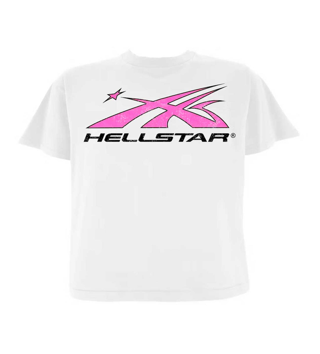 Product Image Hellstar Studios Sport Logo White Tee Front View