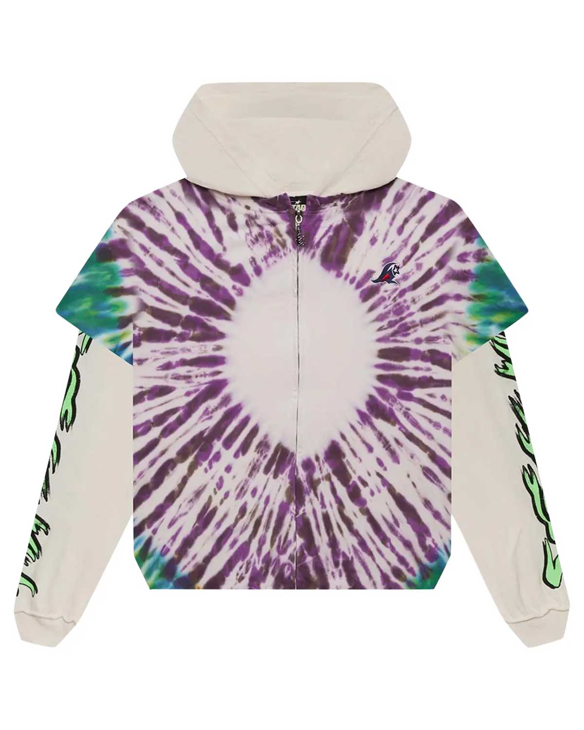 Hellstar Tie Dye Zip Up Hoodie – Restock AR