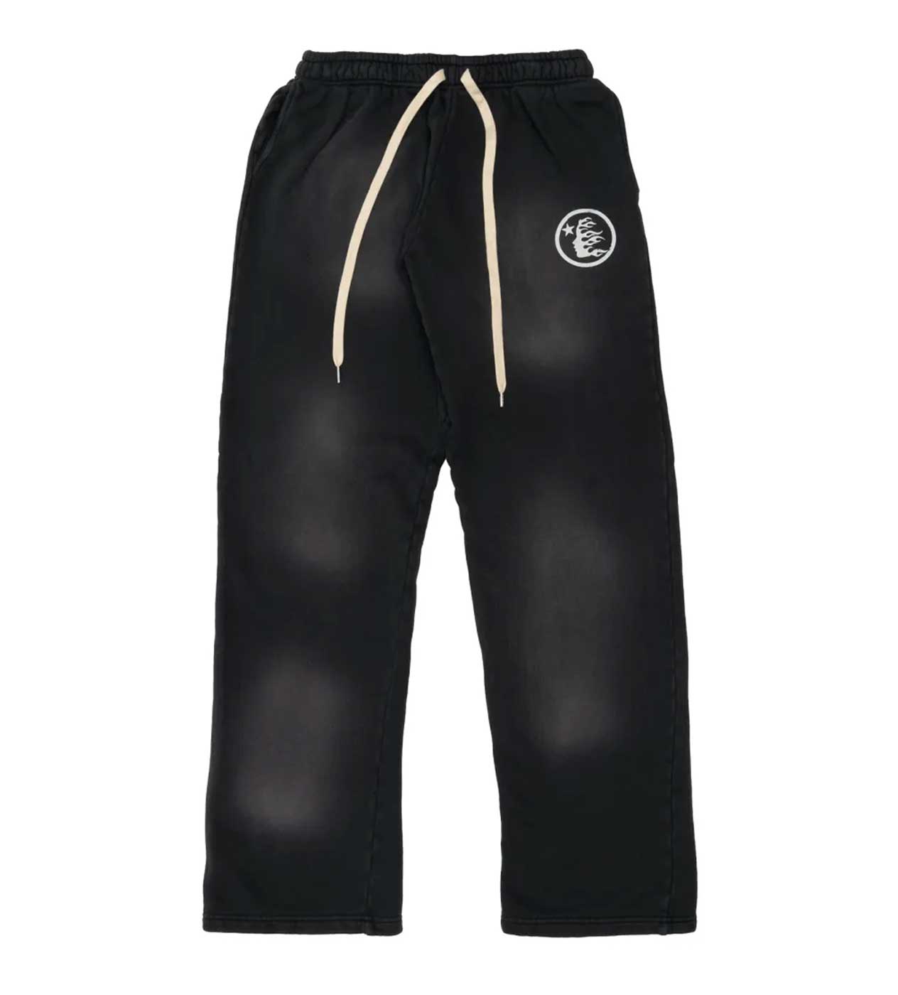 Hellstar Uniform Sweats Washed Black front view
