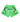 Hellstar Warm Up 7 on 7 Shorts Neon Green front