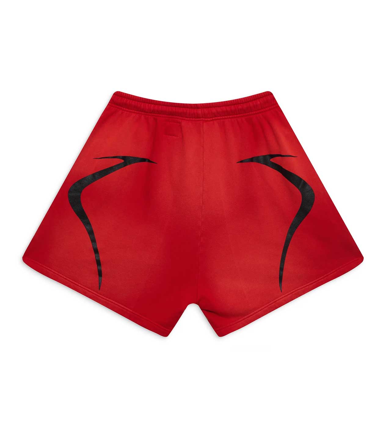 Hellstar Warm Up 7 on 7 Shorts Red back view