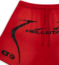 Hellstar Warm Up 7 on 7 Shorts Red front close