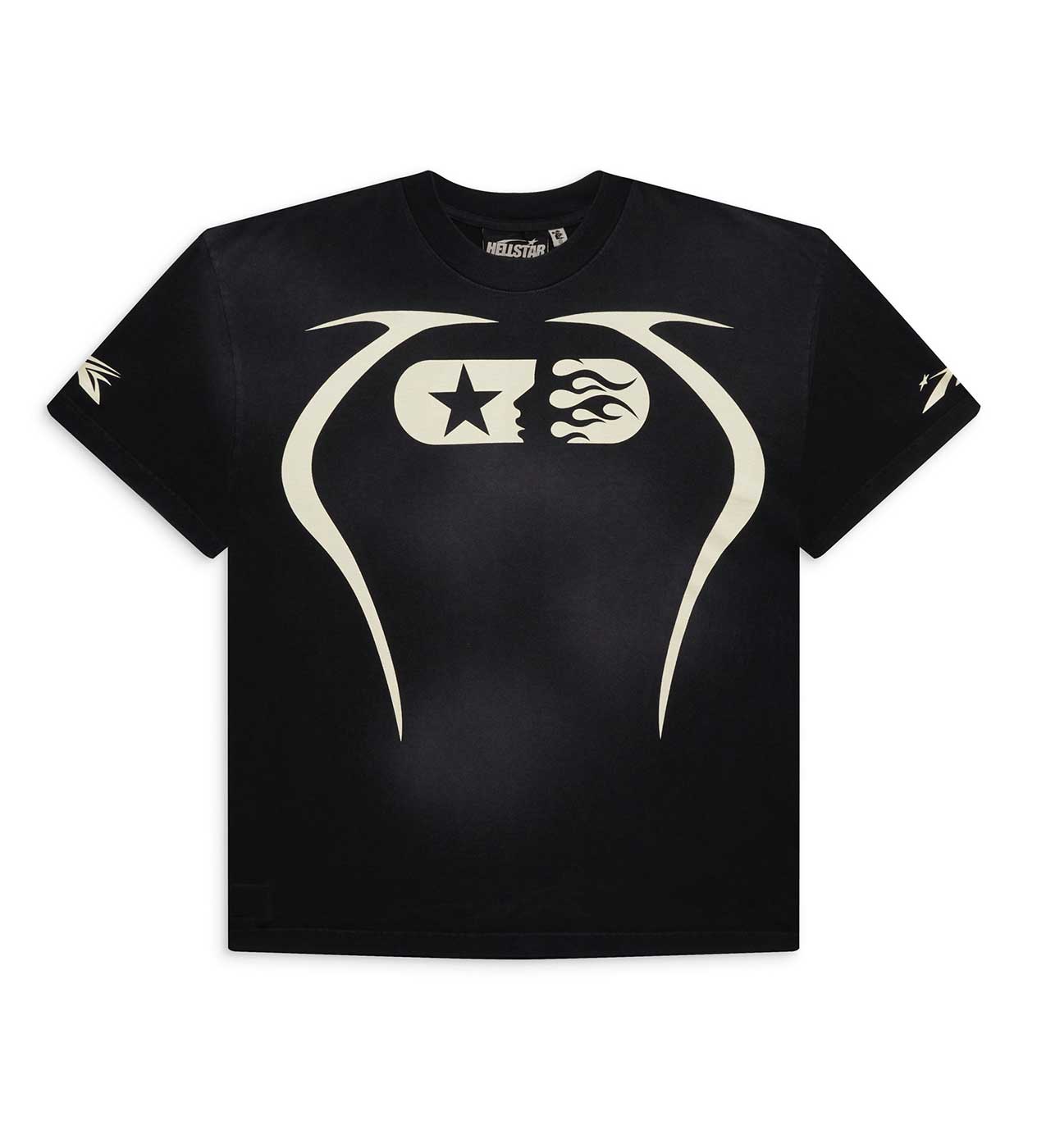 Hellstar Warm Up 7 on 7 Tee Black front view