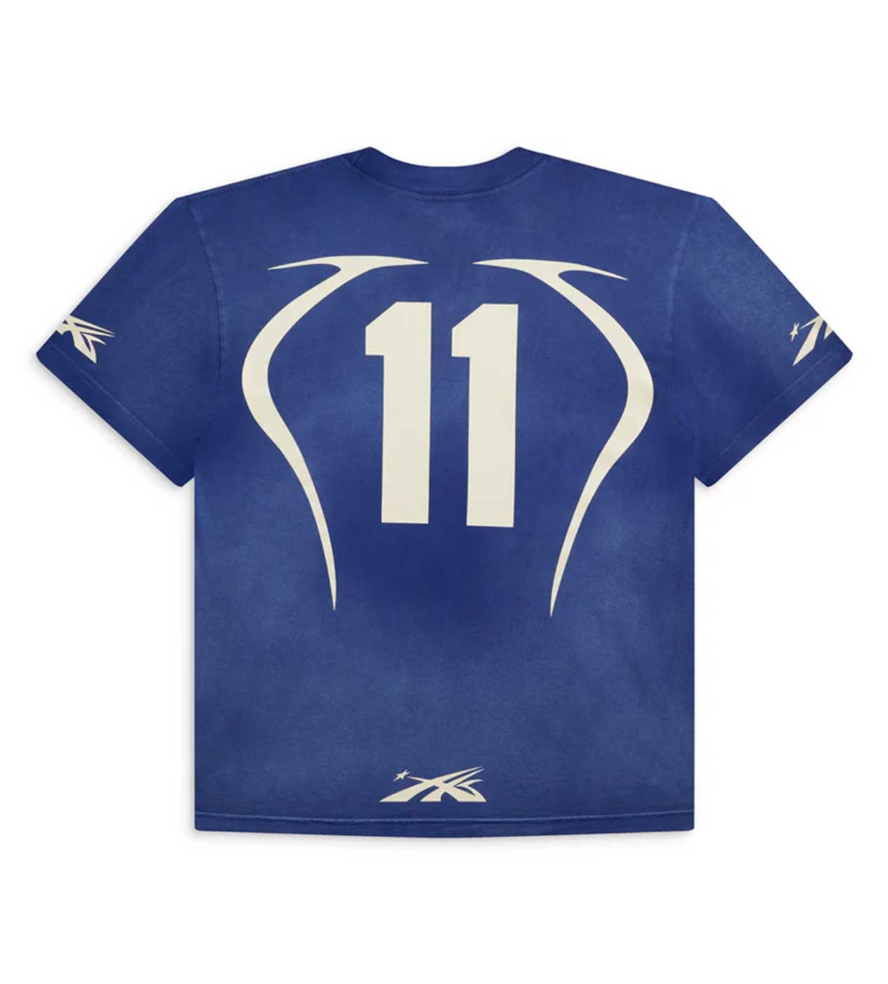 Hellstar Warm Up 7 on 7 Tee Blue back