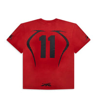 Hellstar Warm Up 7 on 7 Tee Red back view