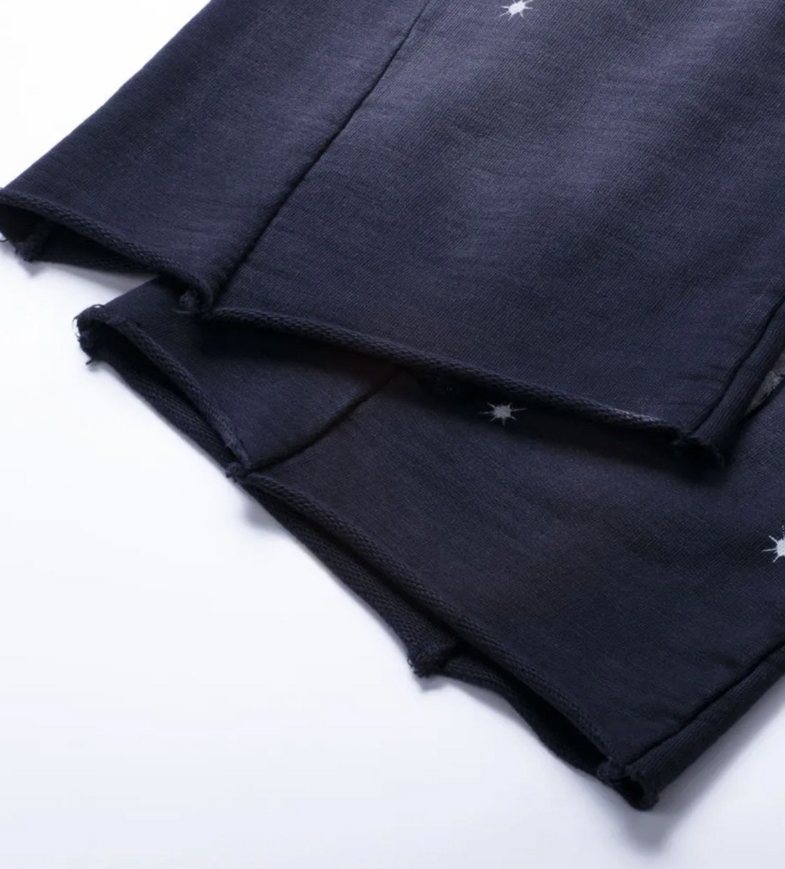 Hellstar Studios Capsule 9.0 ‘Racer Black Flare’ Sweatpants Black, Bottom Flare View