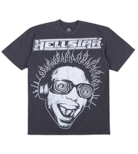 Hellstar Studios Capsule 9.0 'Rage' Dark Grey Tee, Front View
