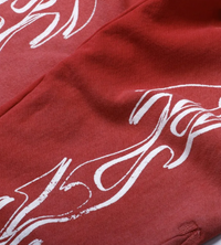 Hellstar Studios Capsule 9.0 ‘Racer Red Flare’ Red Sweatpants, Detailed Front View