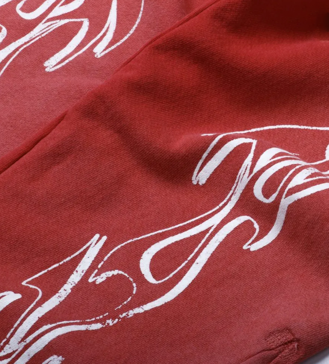 Hellstar Studios Capsule 9.0 ‘Racer Red Flare’ Red Sweatpants, Detailed Front View