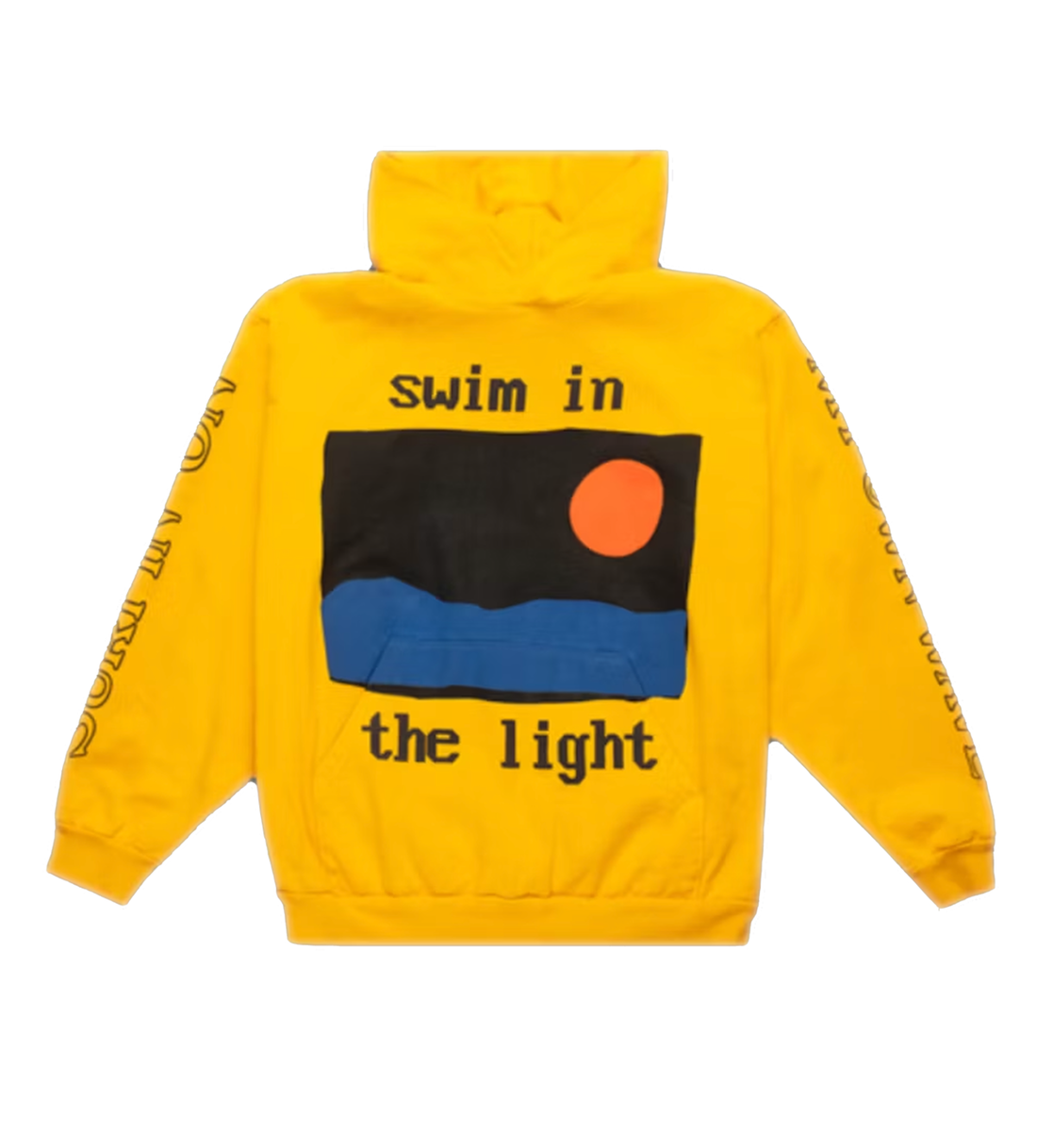 CPFM x Kid Cudi Swim In The Light Coachella Hoodie Yellow