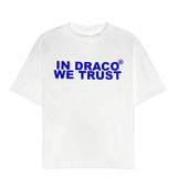 Kixkz Clothing In Draco We Trust Tee White/Blue
