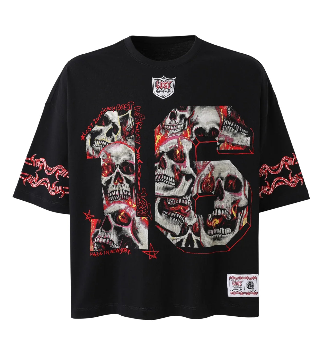Lost Intricacy Lost Jersey Black