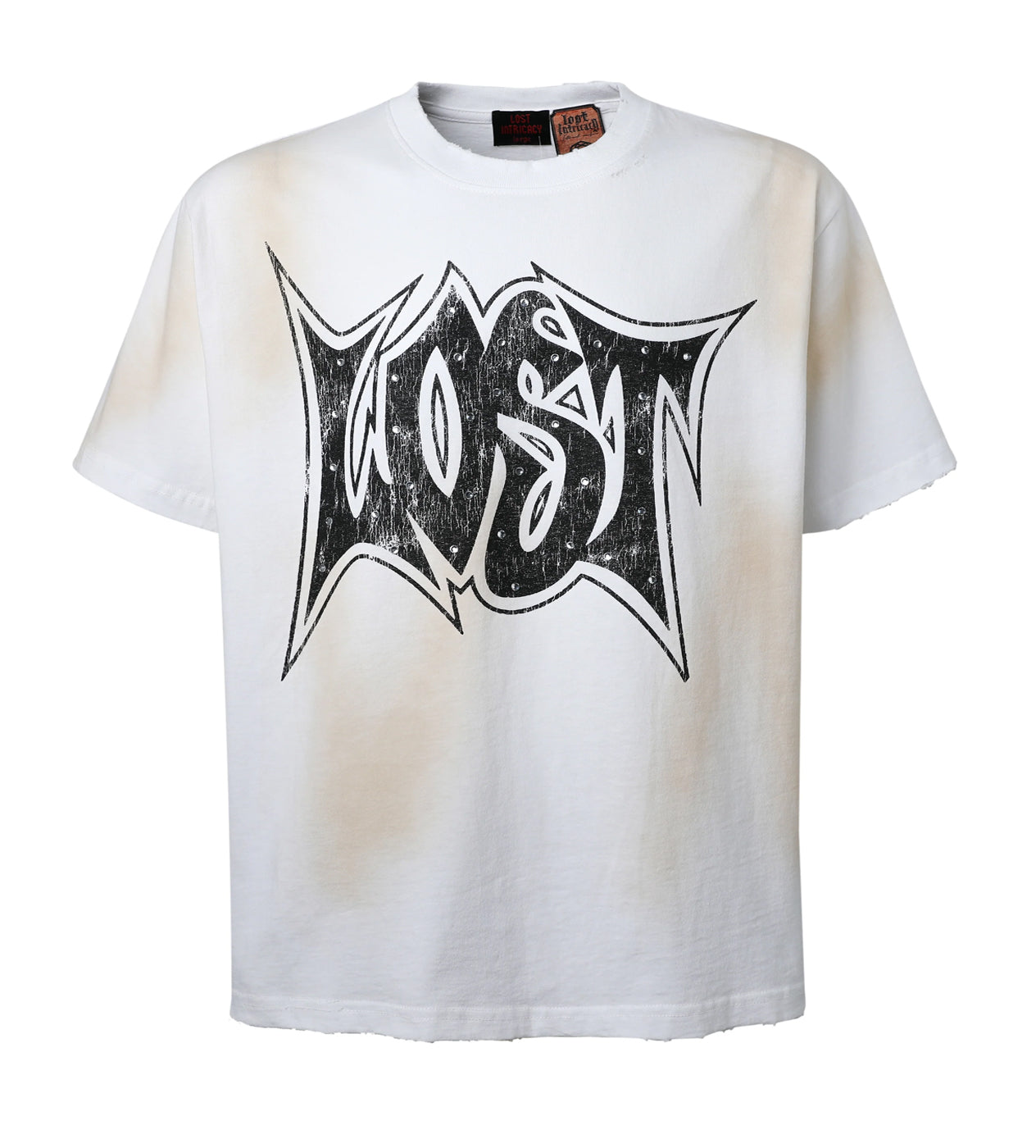 Lost Intricacy Lost Outline Tee White